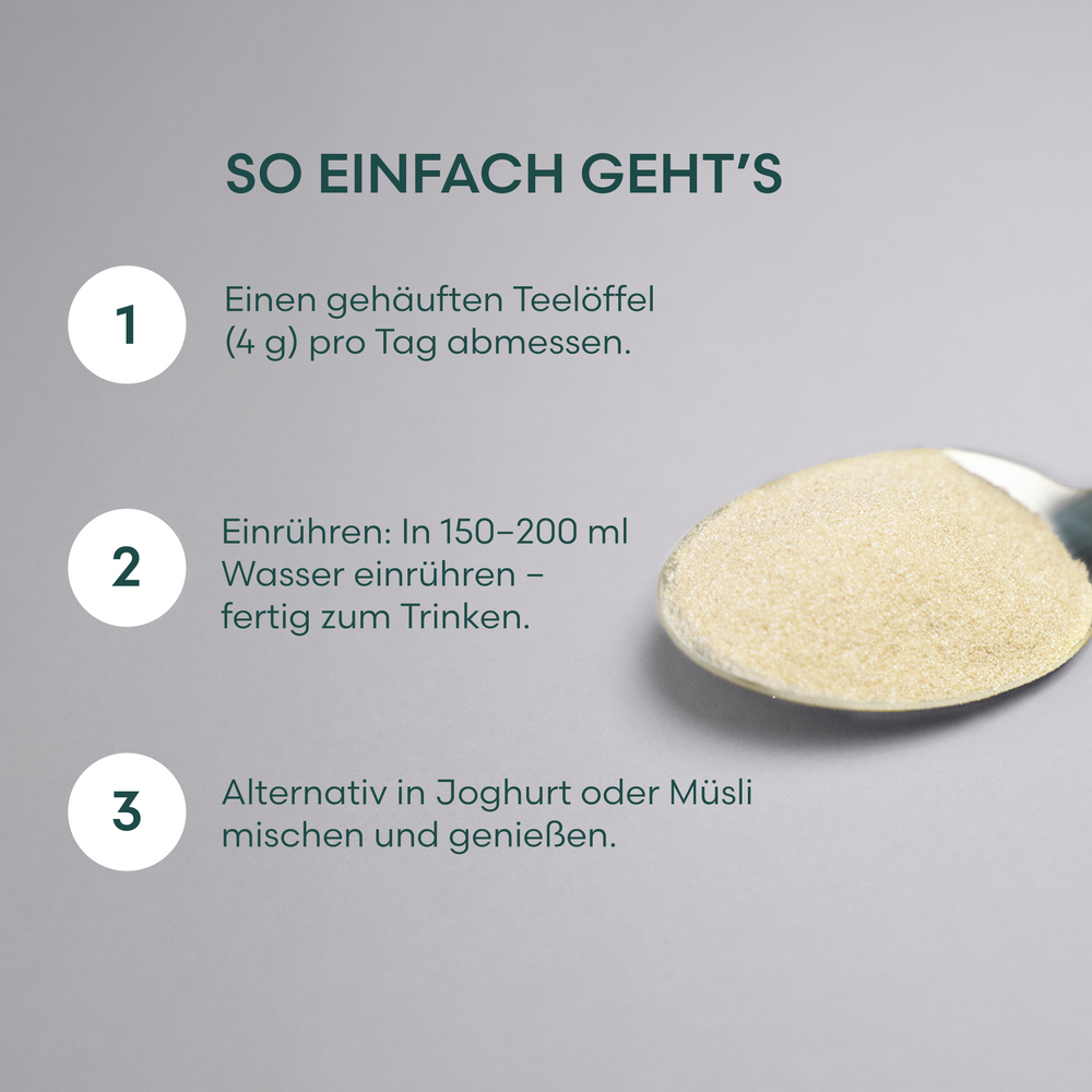 Produktbild Darmkur Pfirsich & Aprikose mit Geschmack Pfirsich & Aprikose – hochwertiges Nahrungsergänzungsmittel für Frauen