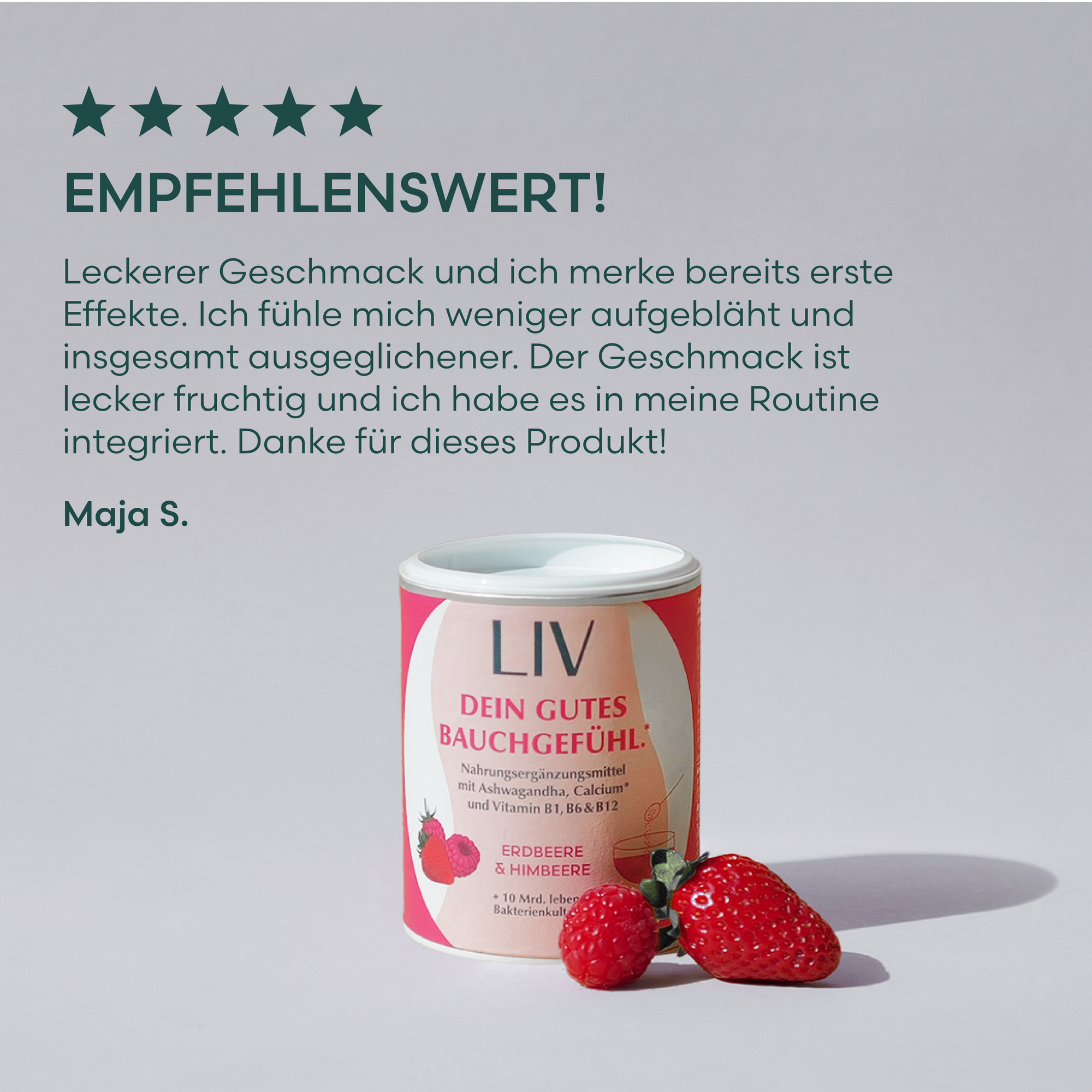 Darmkur Erdbeere & Himbeere