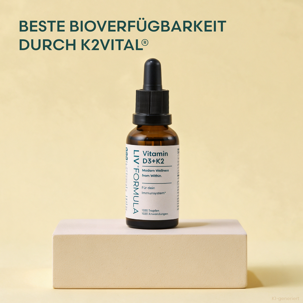 Vitamin D3 + K2 Tropfen