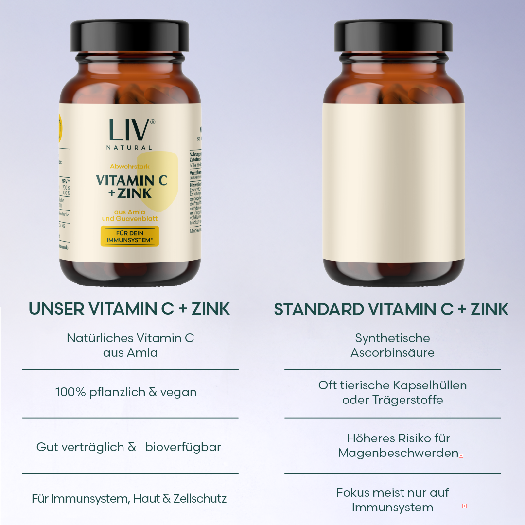 Vitamin C + Zink Kapseln