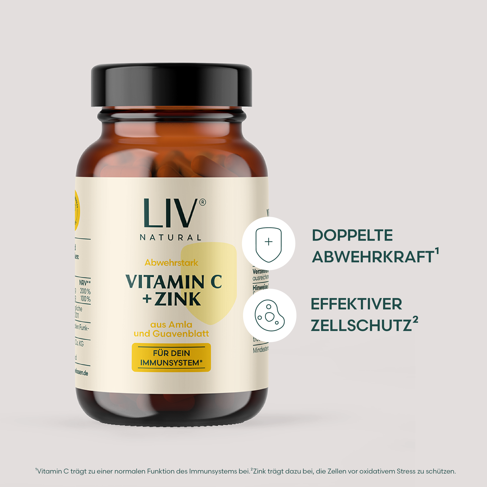 Vitamin C + Zink Kapseln