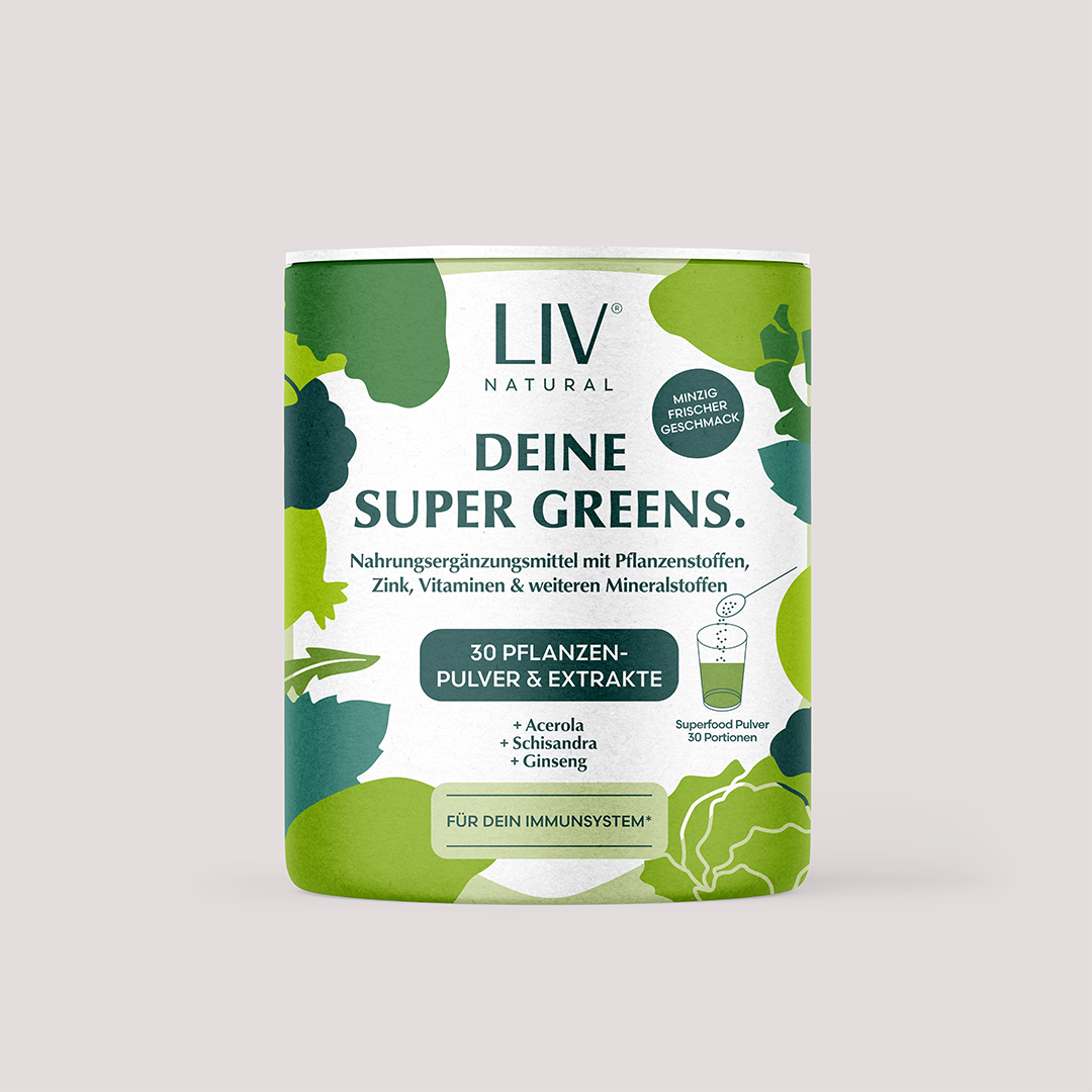 Produktbild Super Greens – hochwertiges Nahrungsergänzungsmittel für Frauen