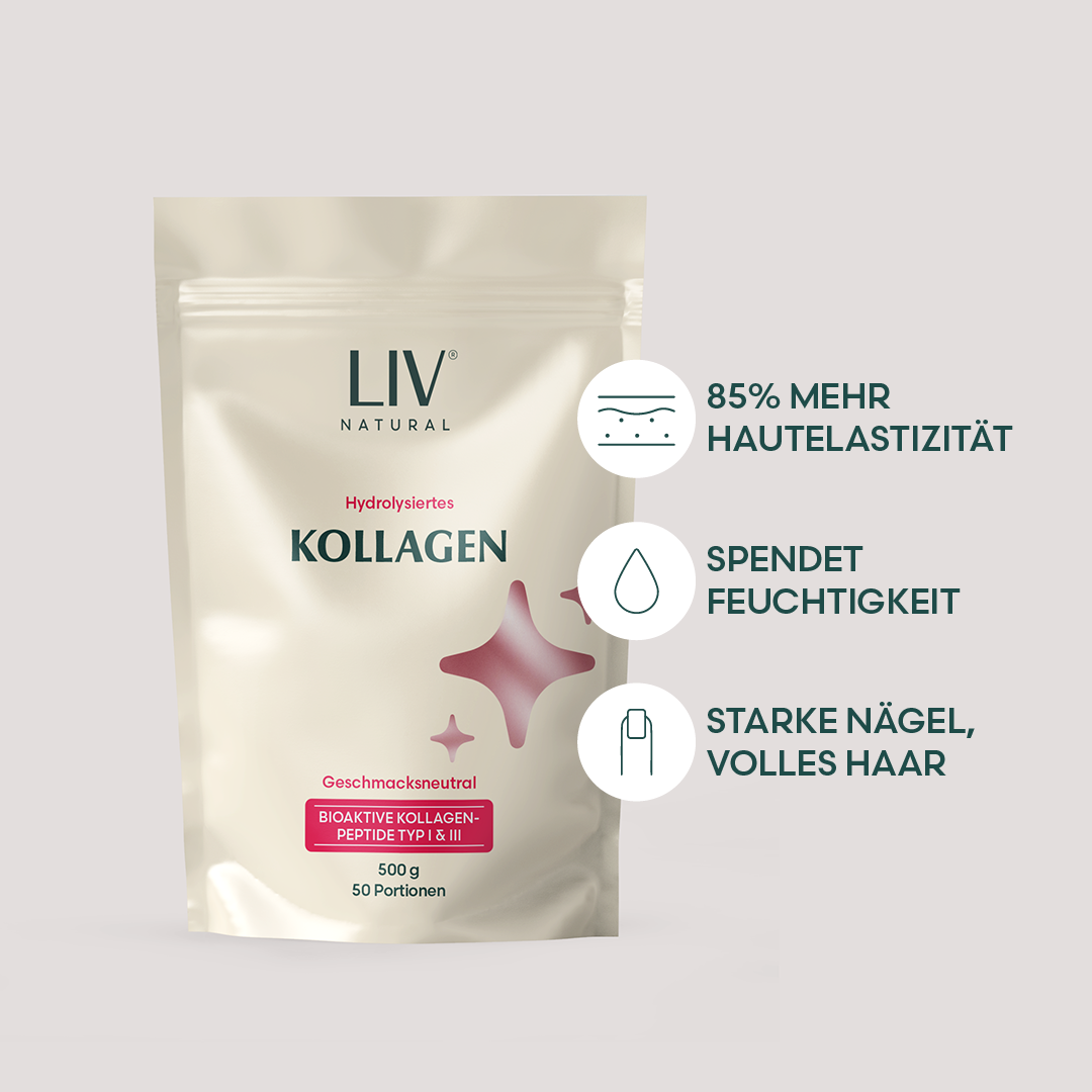 Produktbild Kollagen 500g – hochwertiges Nahrungsergänzungsmittel für Frauen