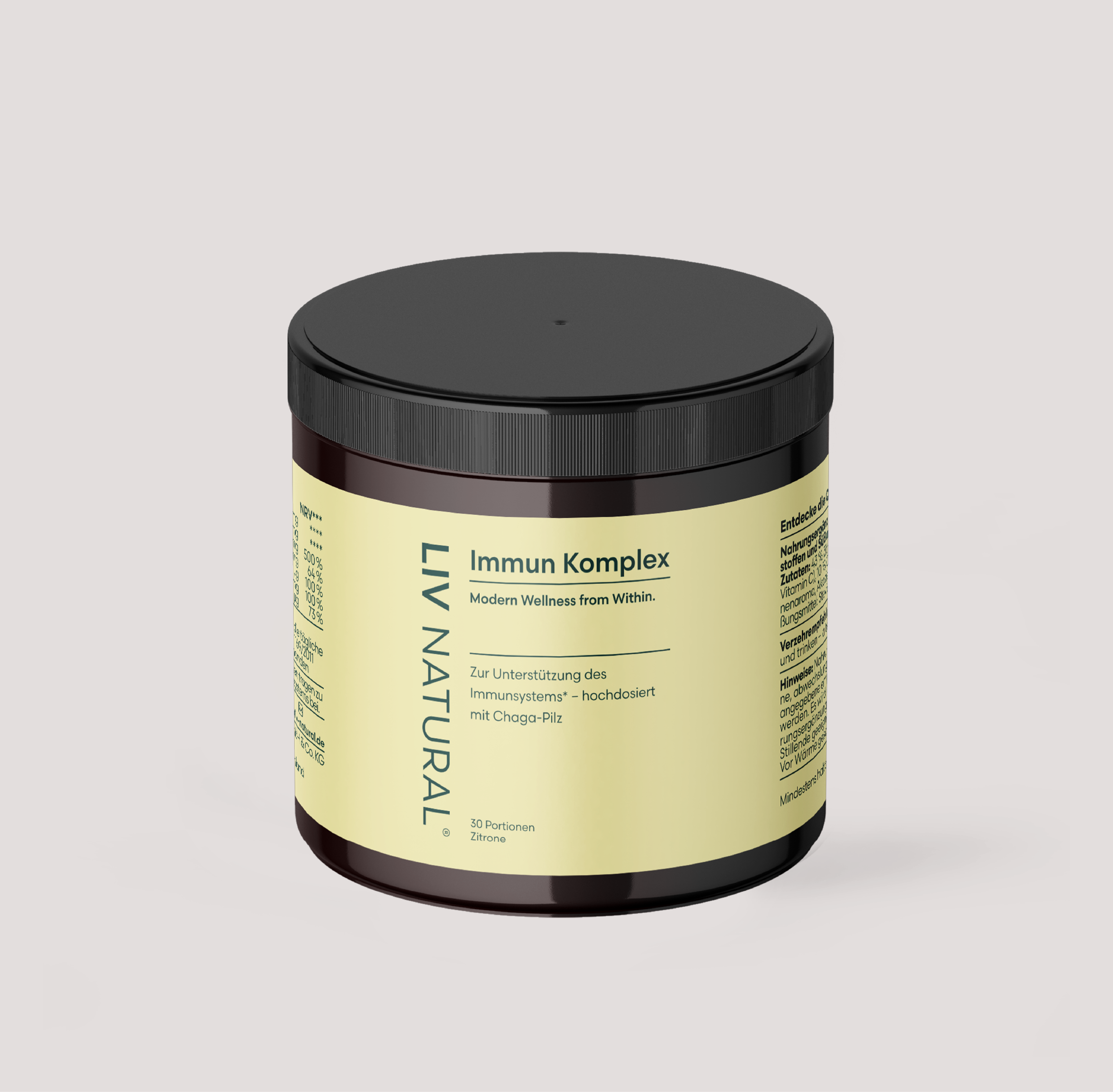 Immunkur mit Chaga & Zitrone