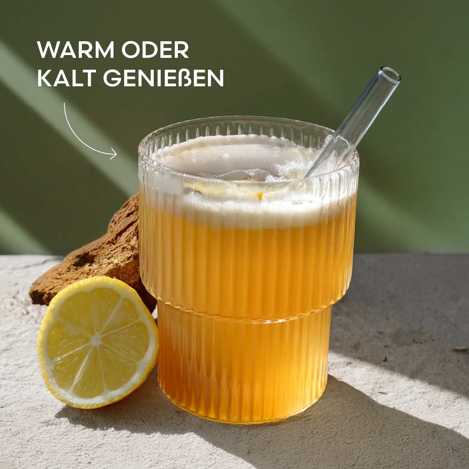 Immunkur mit Chaga & Zitrone
