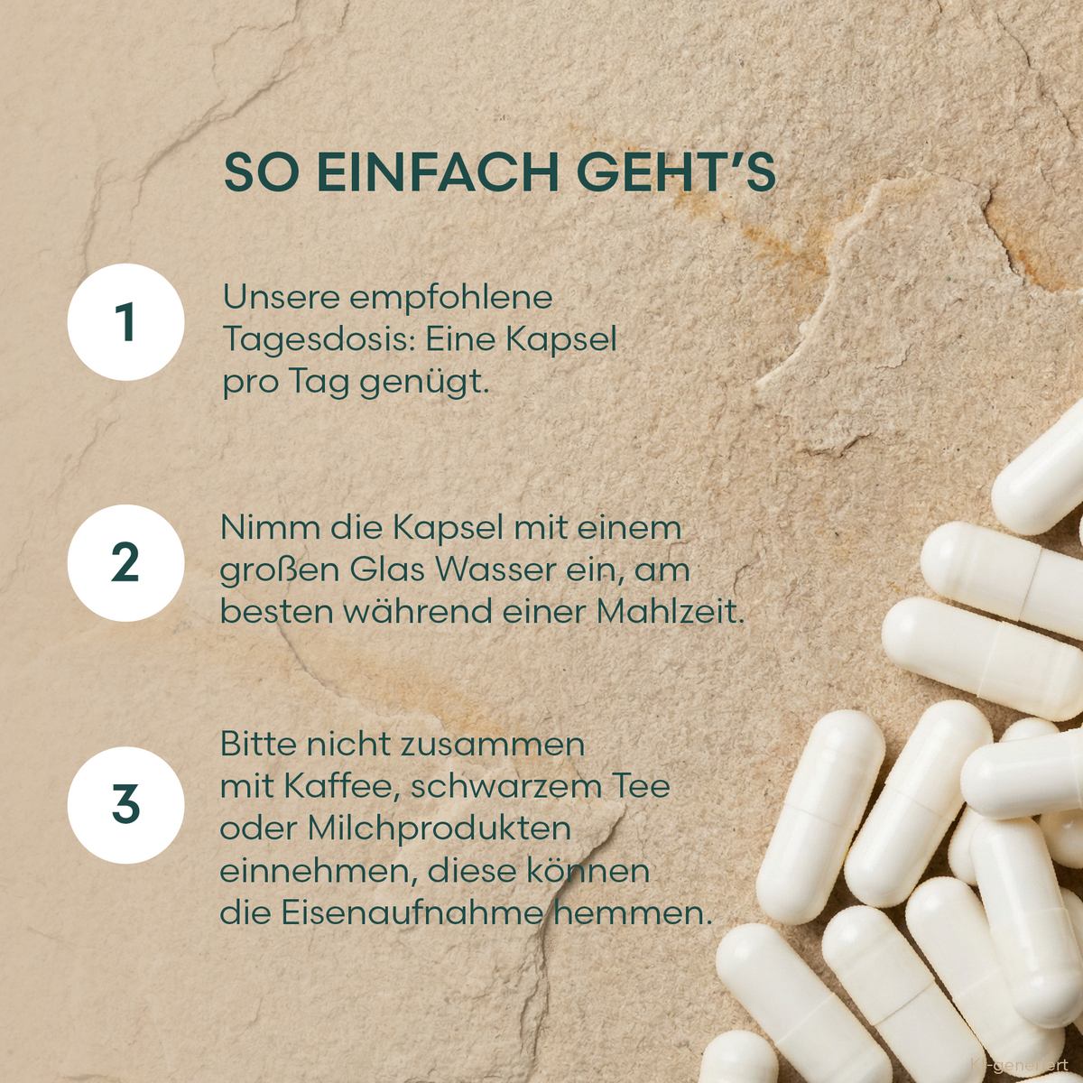 Eisen + Vitamin C Kapseln