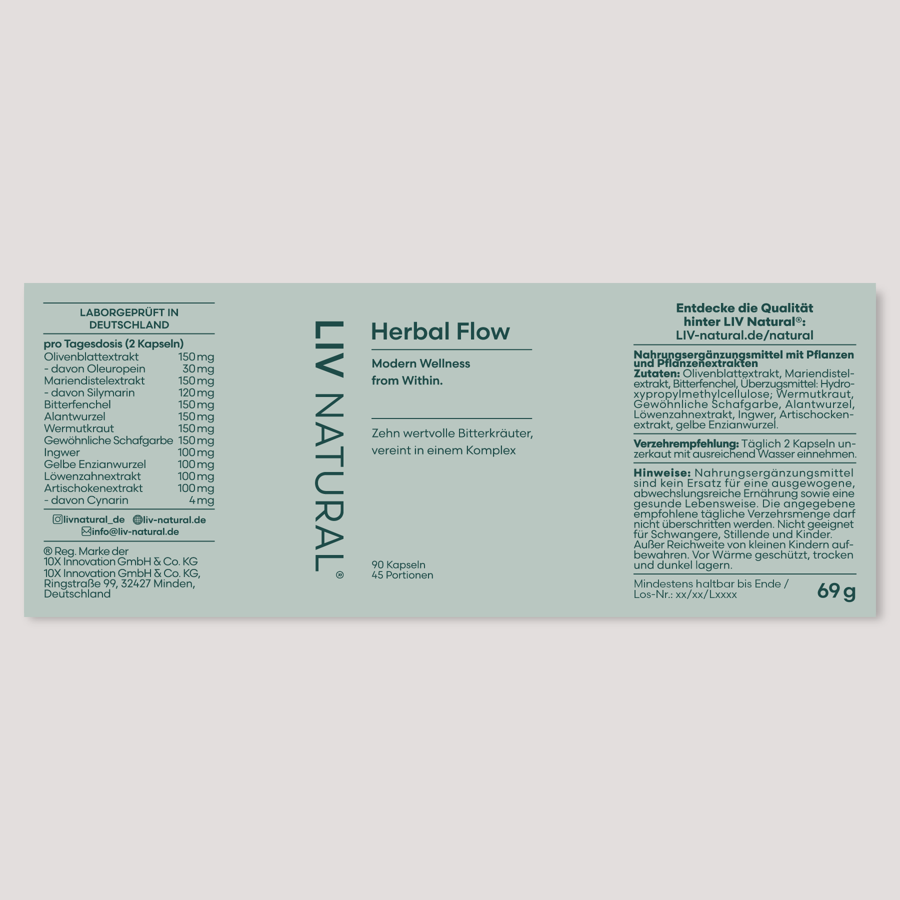 Herbal Flow Kapseln