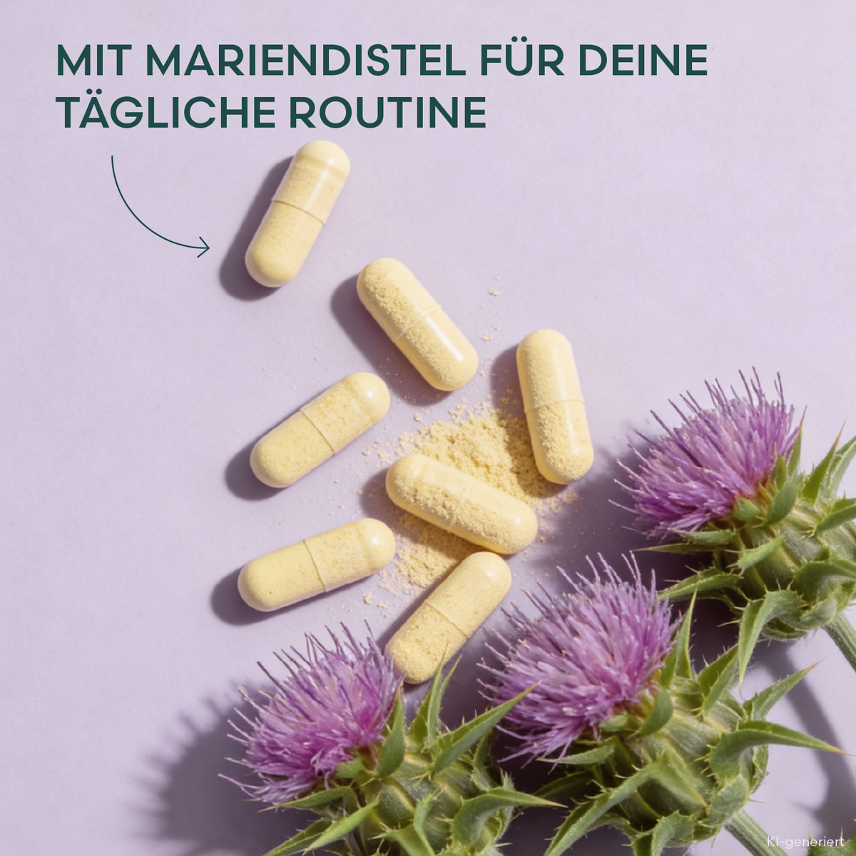 Mariendistel Kapseln