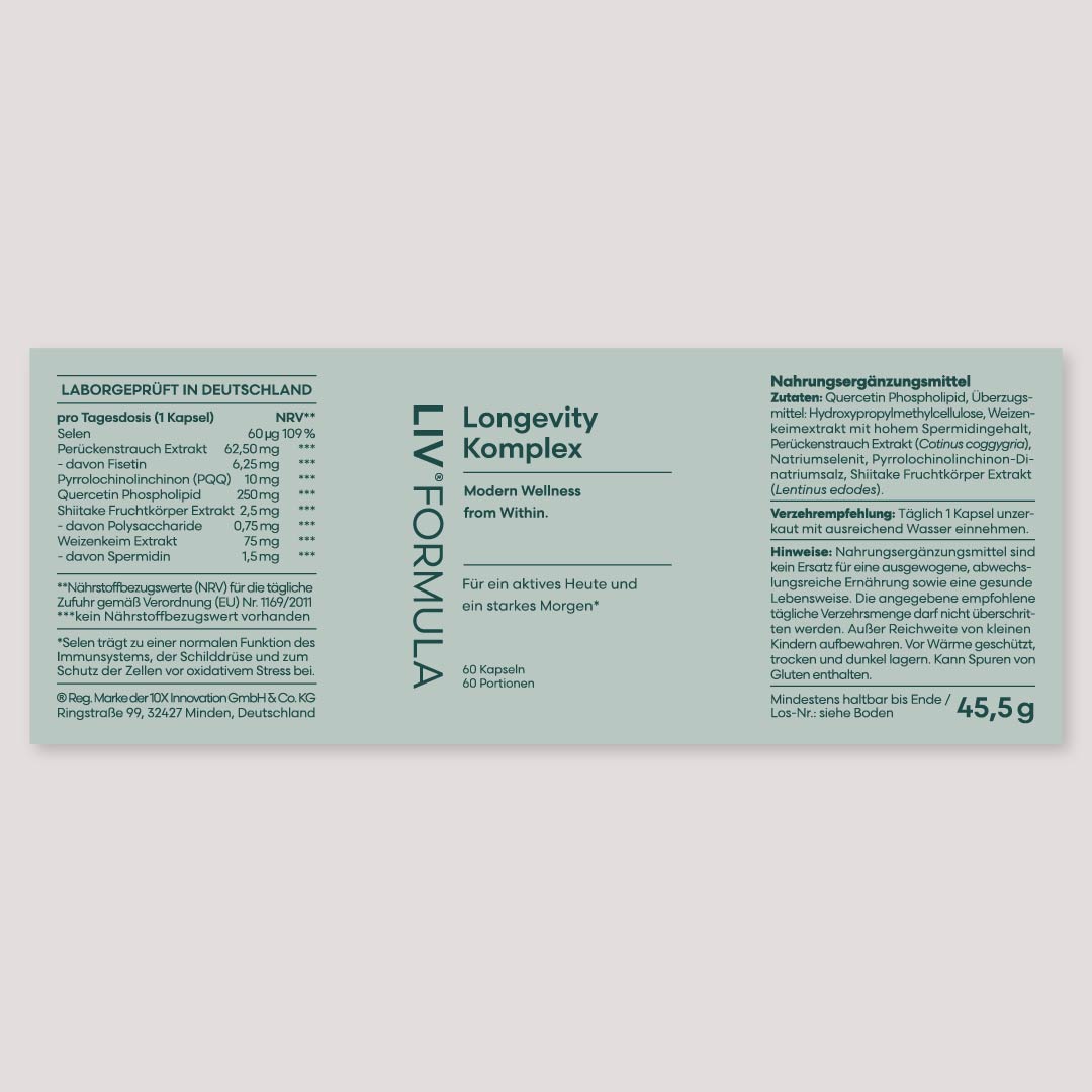 Longevity Komplex Kapseln Bundle