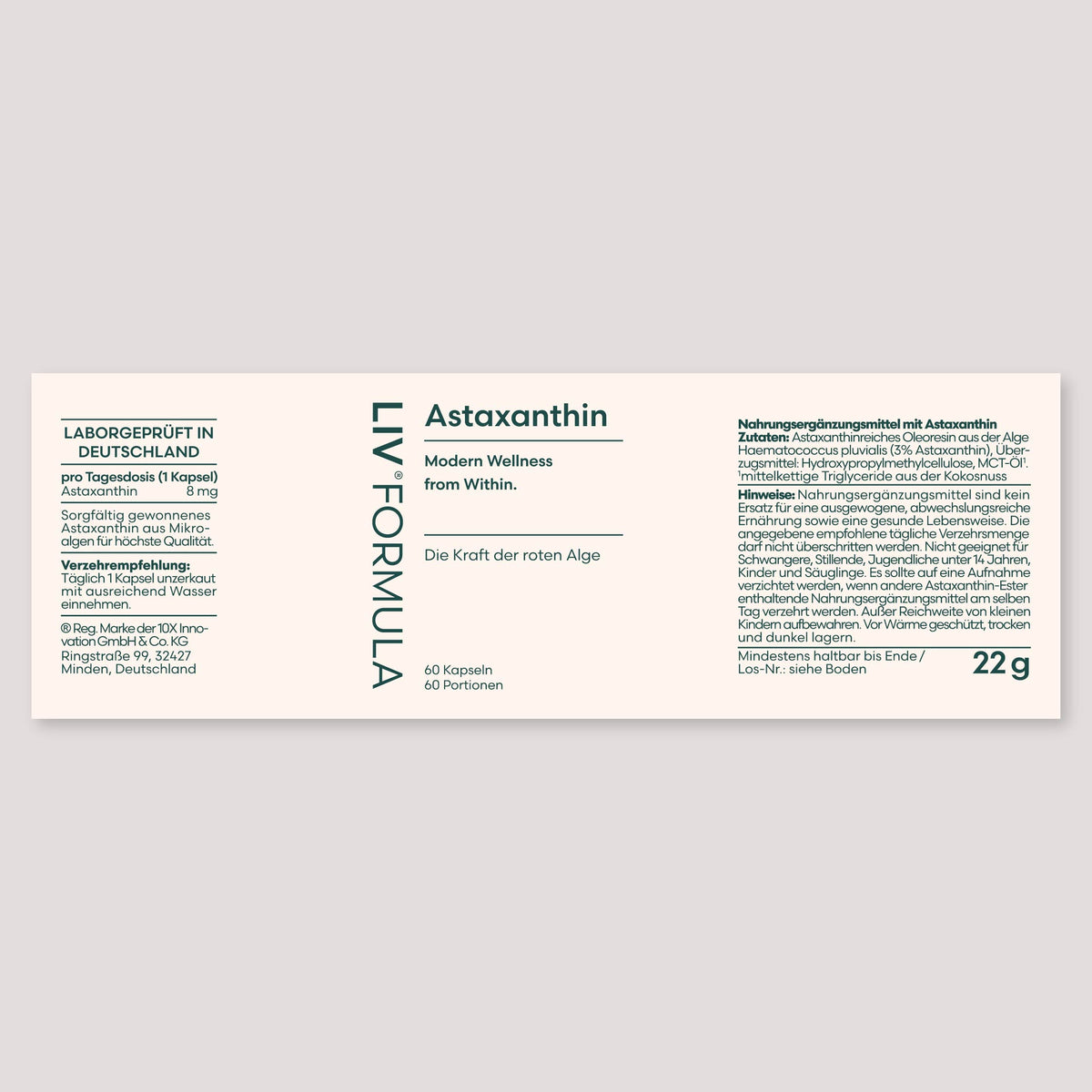 Astaxanthin Kapseln
