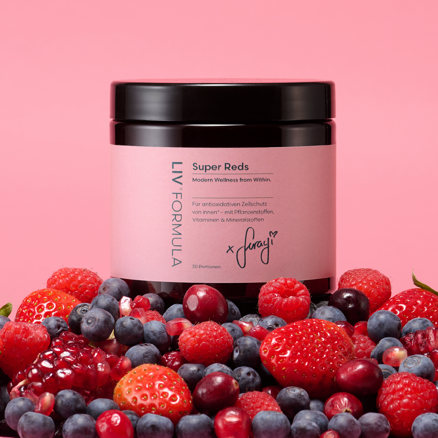 Purity Super Reds Super Reds Pulver – Antioxidantien-Mix aus Beeren & Pflanzenstoffen | LIV