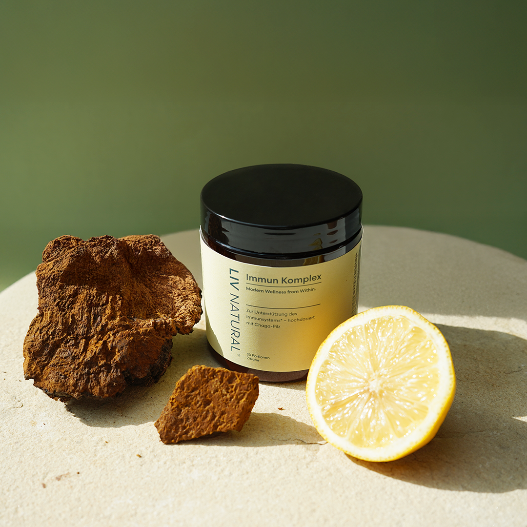 Immunkur mit Chaga & Zitrone