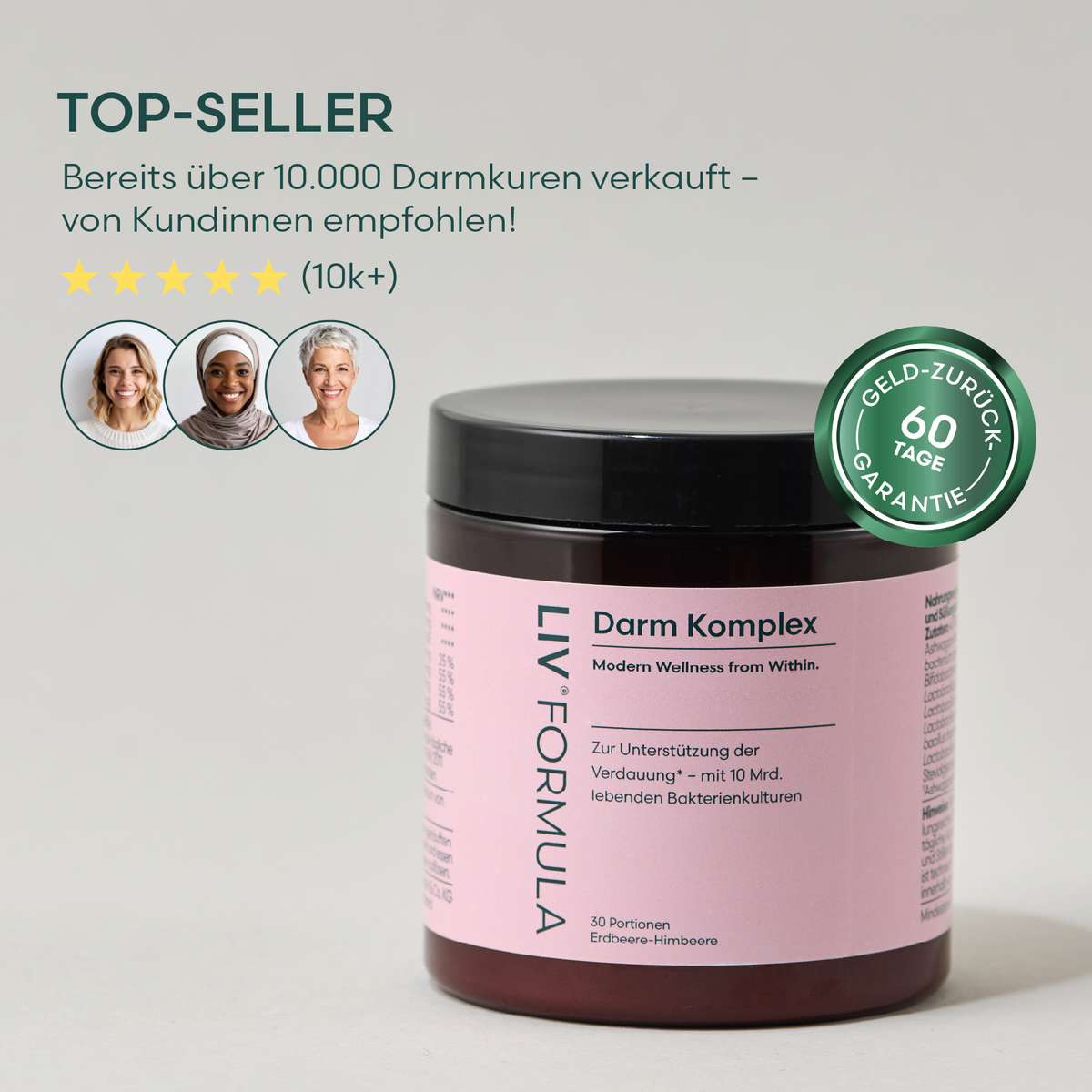 Darm Komplex Erdbeere & Himbeere 