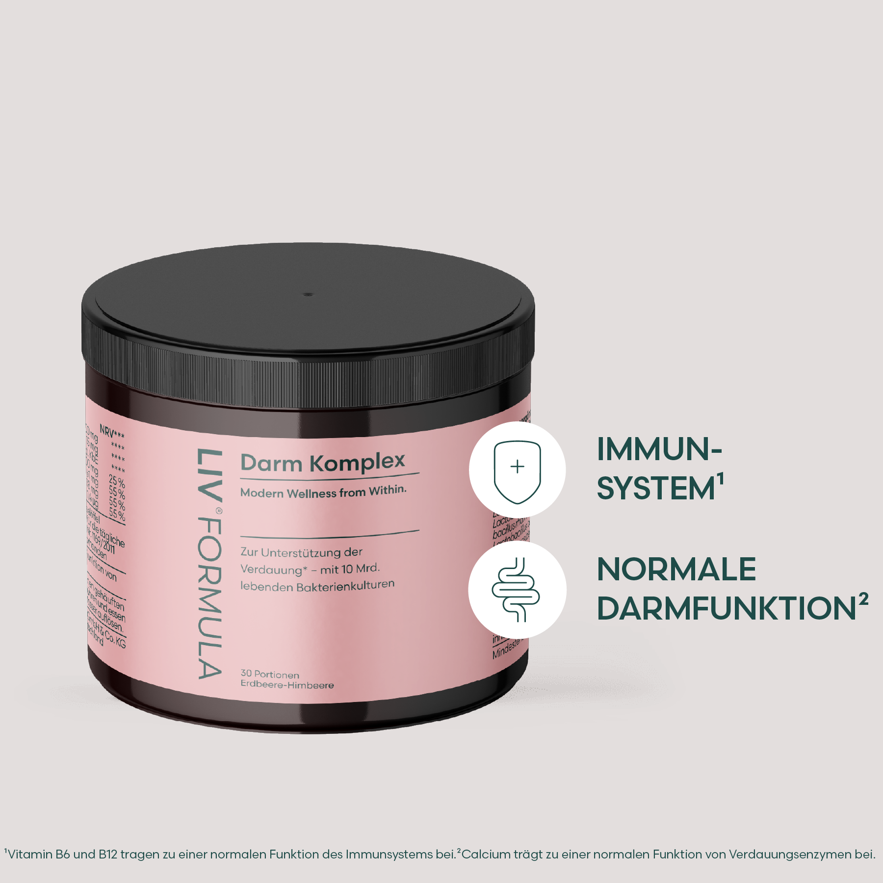 Darm Komplex Erdbeere & Himbeere Bundle