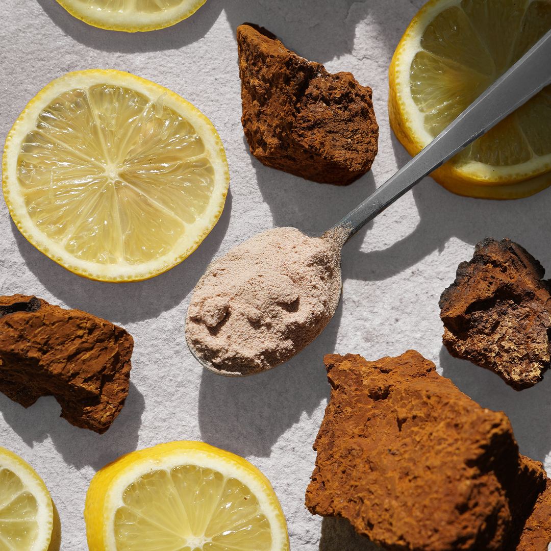 Immunkur mit Chaga & Zitrone