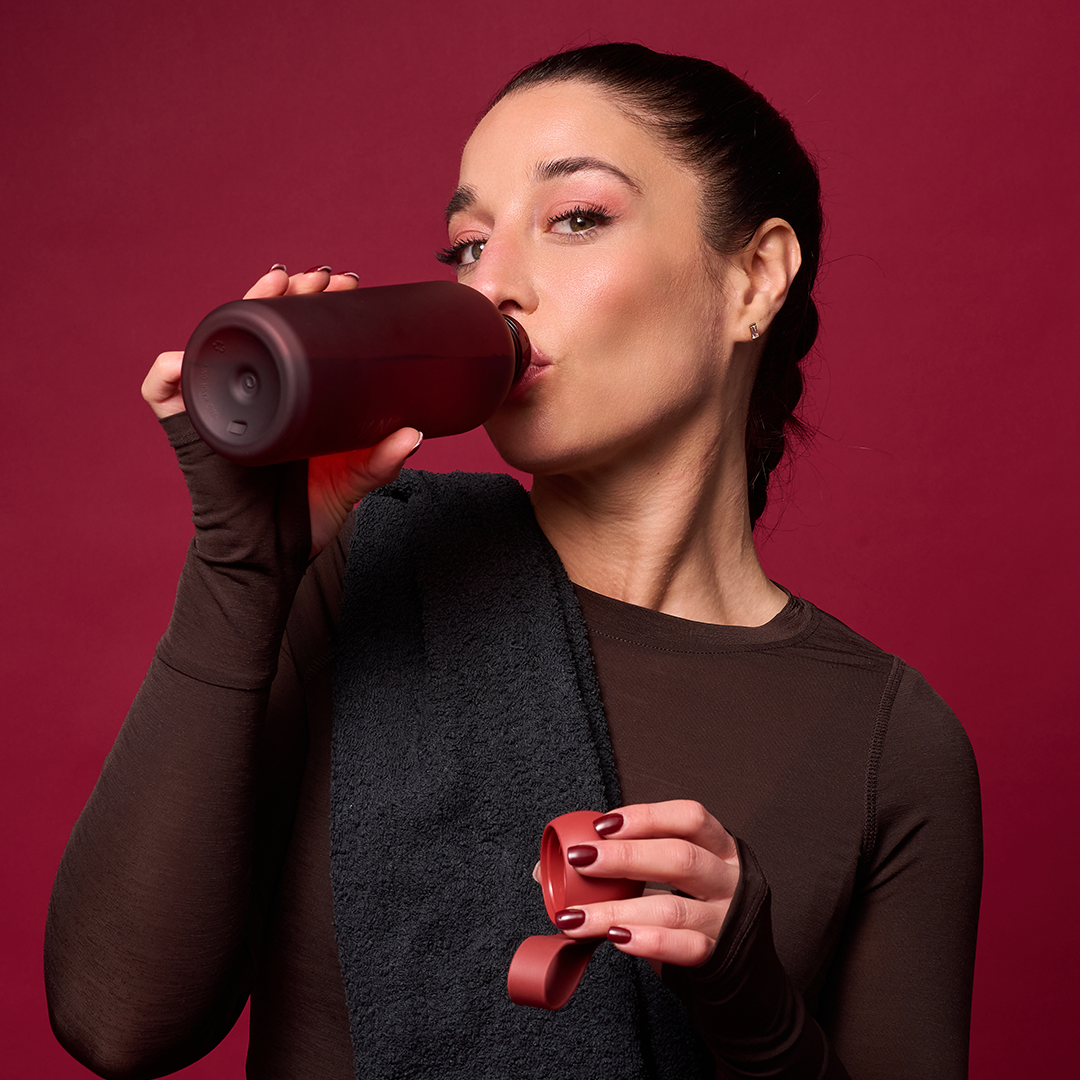 Trinkflasche rot
